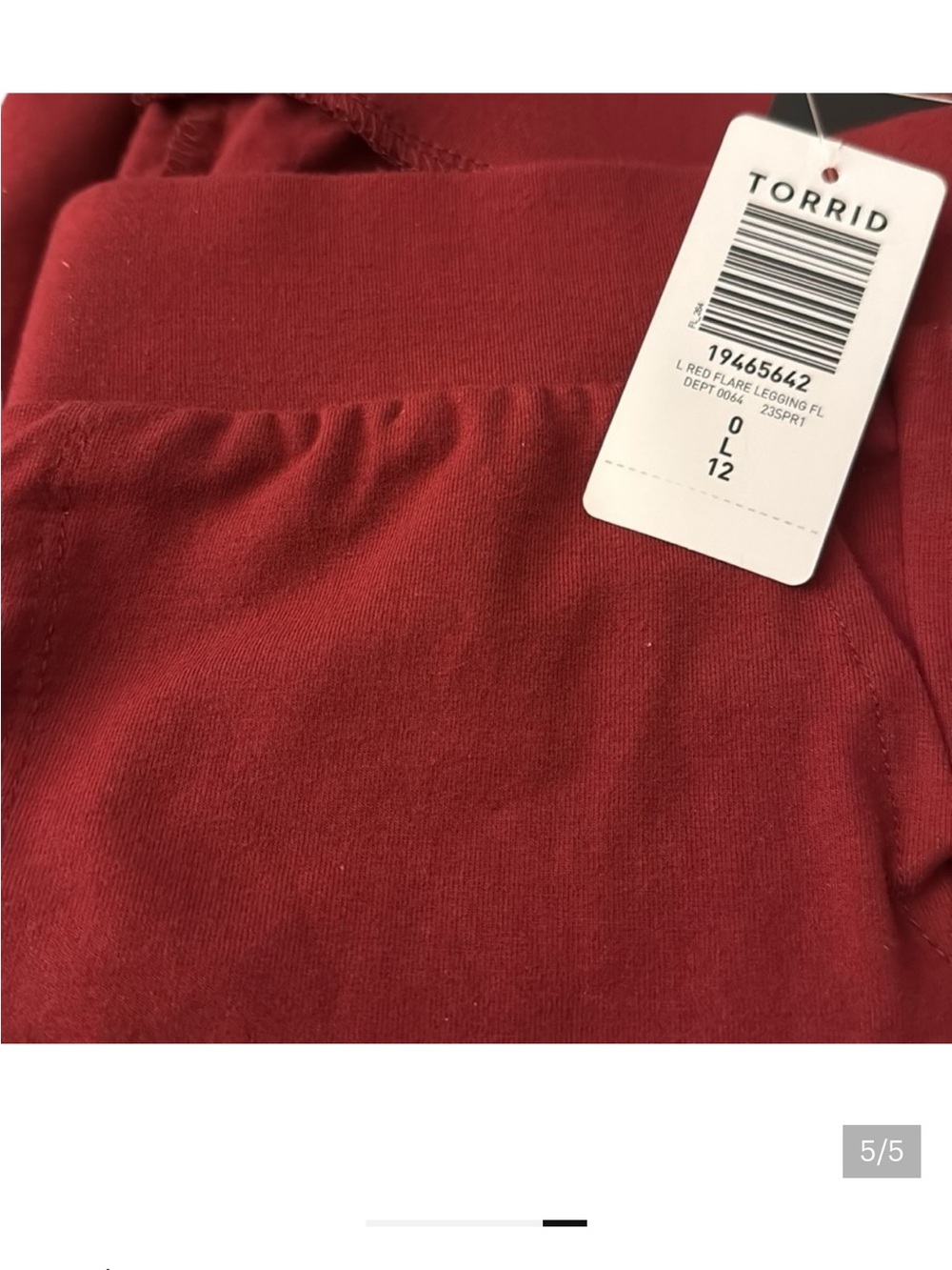 torrid Red Skinny Pants